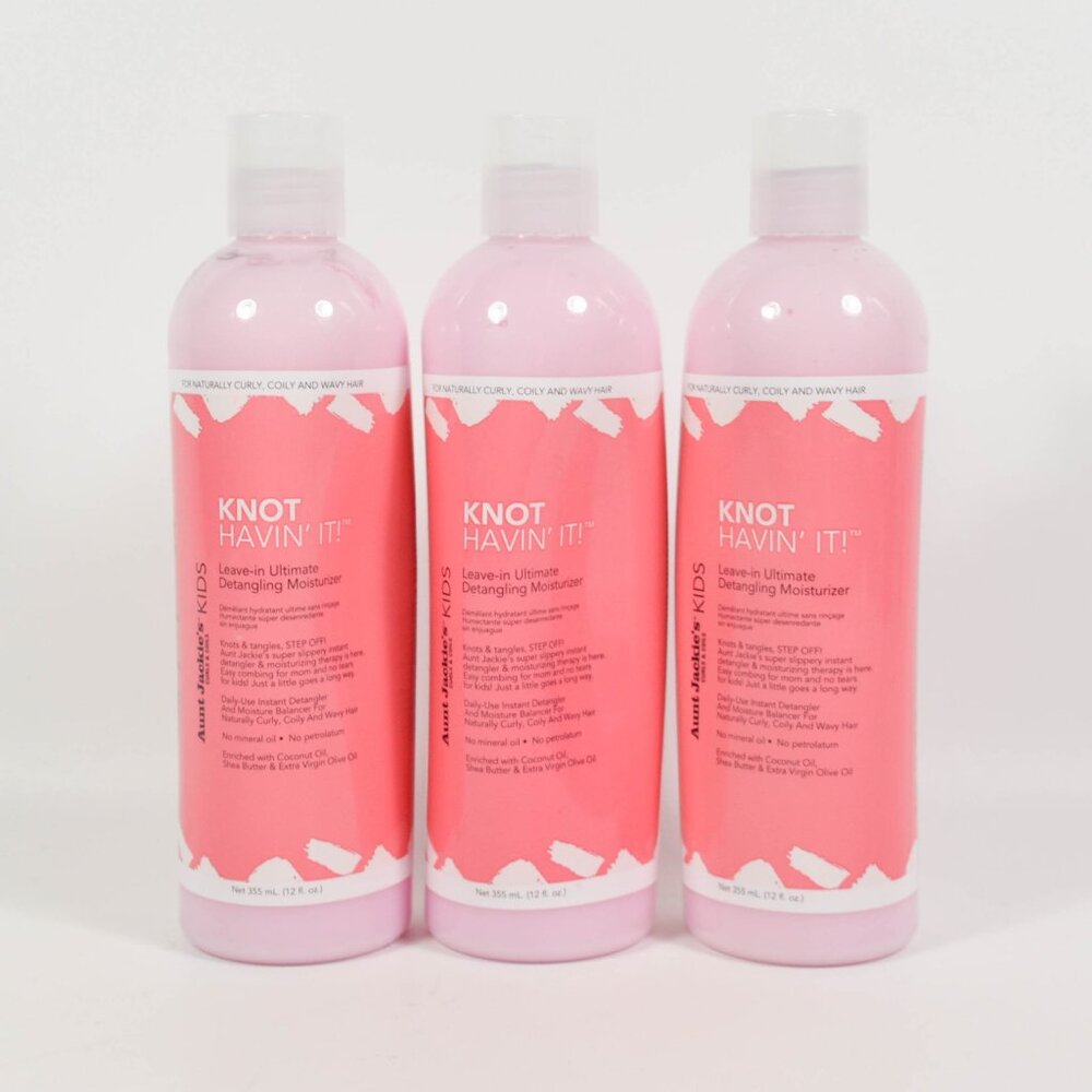 3 Aunt Jackie's KIDS Knot Havin' It! Leave-In Detangling Moisturizer 10/2024